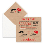 2002001 TARJETA BODA ECONOMICA DISEÑO KRAF