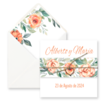 2016004 INVITACIÓN DE BODA ACUARELA